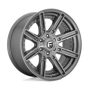 Fuel – D710 ROGUE PLATINUM – Gunmetal – 20″x10″ -18mm – Summer Wheels – D71020008947